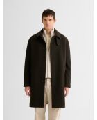 Pardessus col chemise vert sapin