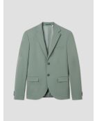 Veste de costume slim bistretch vert amande