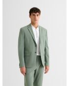 Veste de costume slim bistretch vert amande