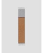 Zweiseitiger Wollschal zweifarbig taupe 3