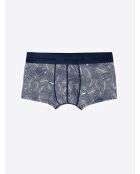 Shorty stretch imprimé dark navy