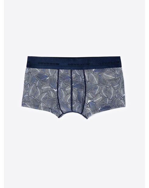 Shorty stretch imprimé dark navy