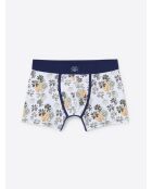 Boxer eleganti in cotone biologico bianco