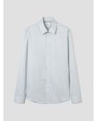 Chemise extraslim sans repassage vert amande