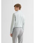 Chemise extraslim sans repassage vert amande