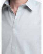 Chemise extraslim sans repassage vert amande