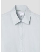 Chemise extraslim sans repassage vert amande
