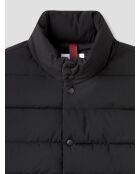 Schwarze wasserabweisende ärmellose Jacke