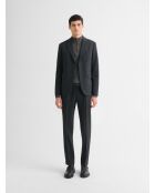 Pantalon de costume à pinces anthracite