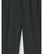 Pantalon de costume à pinces anthracite
