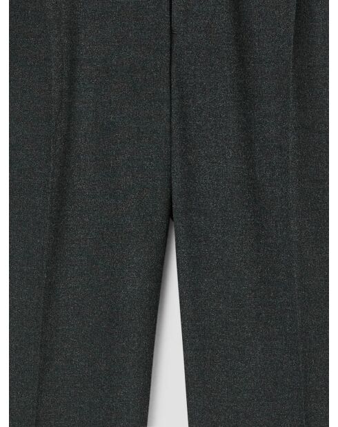 Pantalon de costume à pinces anthracite