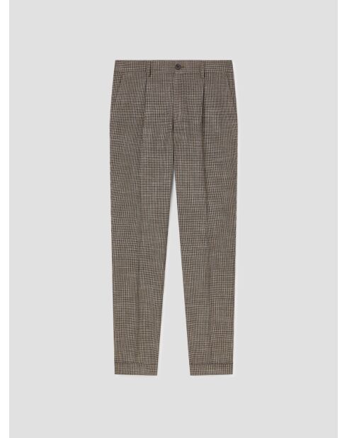 Chino slim stretch tabac