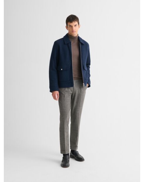 Chino slim stretch tabac