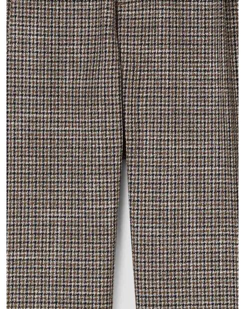 Chino slim stretch tabac