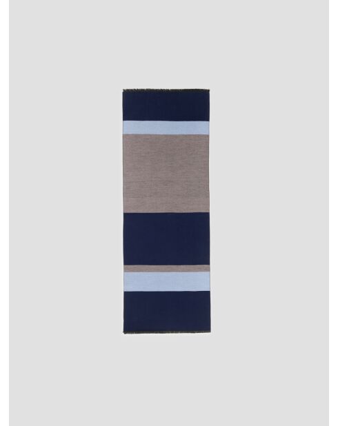 Marineblauer Fantasieschal