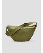 Sac banane XL en toile vert amande 2 - 63 x33x16 cm