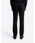 Schwarze Slim-Stretchjeans