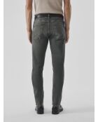 Grüne Stretch-Slim-Jeans