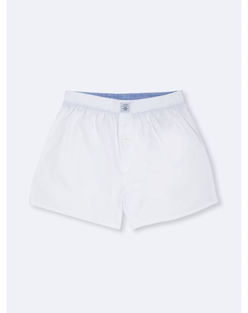 Caleçon en coton blanc