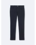 Tiefblaue Slim-Stretch-Jeans