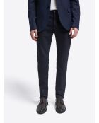 Tiefblaue Slim-Stretch-Jeans