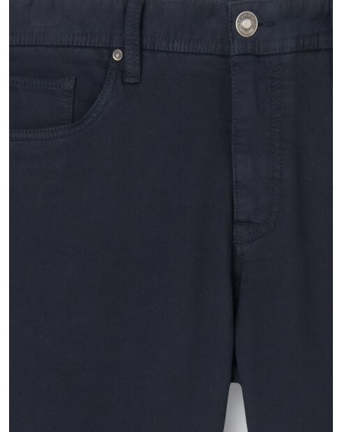 Tiefblaue Slim-Stretch-Jeans