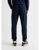 Pantalon homewear d'intérieur jogpant bleu marine