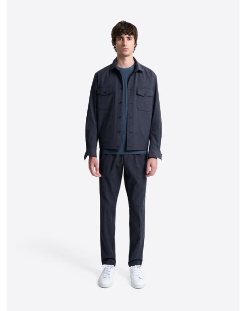 Surchemise regular bleu