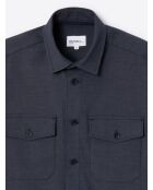 Surchemise regular bleu