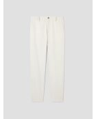 Chino slim stretch taille élastiquée beige