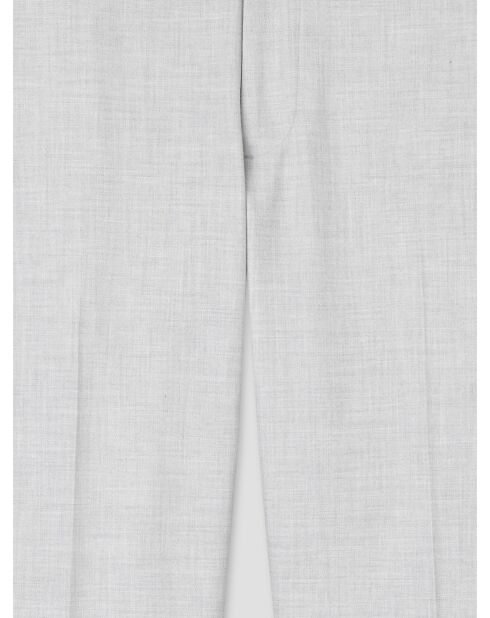 Pantalon de costume bistretch gris clair