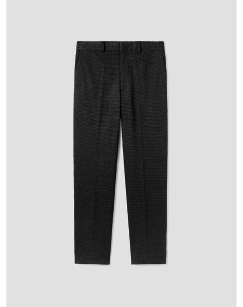 Pantalon de costume regular L'atelier anthracite chiné