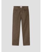 Reguläre Baumwolljeans Camel 2