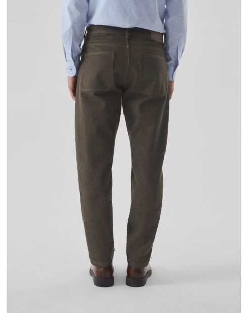 Reguläre Baumwolljeans Camel 2