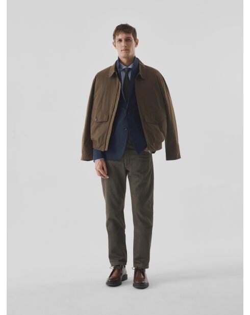 Reguläre Baumwolljeans Camel 2