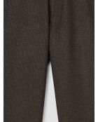Pantalones chinos semielásticos de cintura delgada color cacao