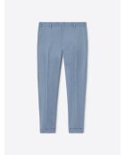 Pantalon de costume extraslim stretch bleu clair