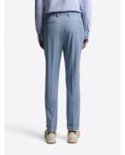 Pantalon de costume extraslim stretch bleu clair