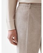 Chino loose fit chiné L'atelier beige 2