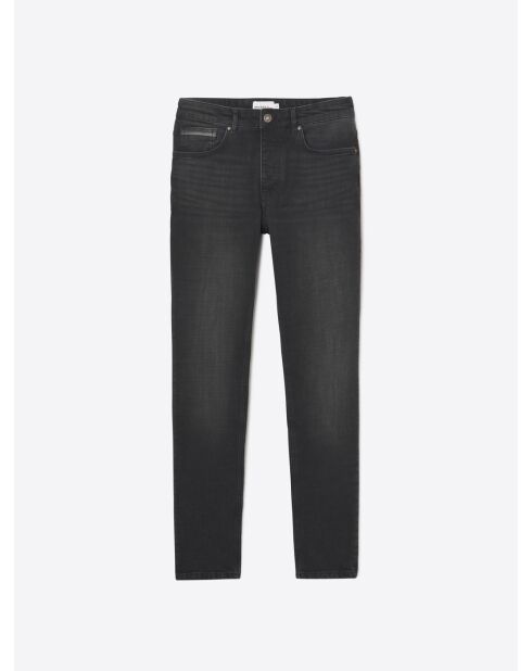 Schwarze Slim-Stretch-Denim-Jeans
