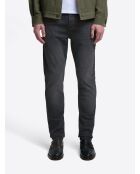 Schwarze Slim-Stretch-Denim-Jeans