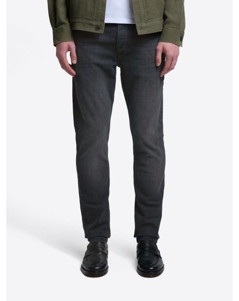 Schwarze Slim-Stretch-Denim-Jeans