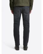 Schwarze Slim-Stretch-Denim-Jeans