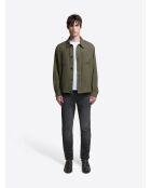 Schwarze Slim-Stretch-Denim-Jeans