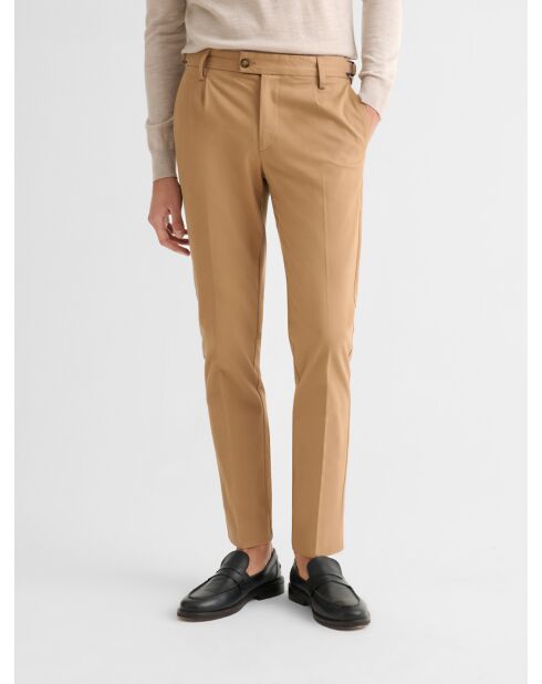 Chino stretch camel