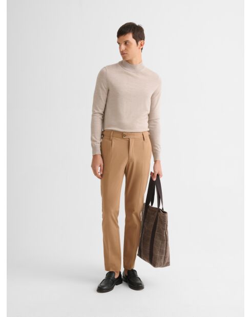 Chino stretch camel