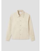 Surchemise regular beige sable