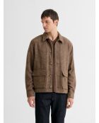 Surchemise regular chocolat