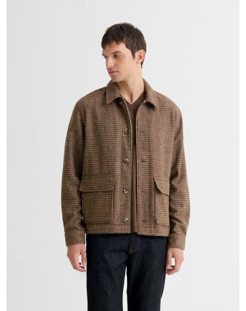 Surchemise regular chocolat