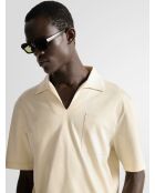 Polo regular col ouvert L'atelier écru
